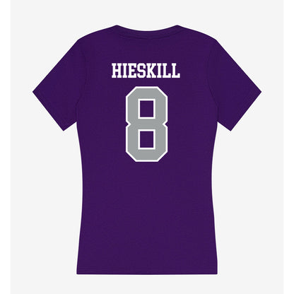 Tarleton State - NCAA Women's Basketball : Kristian Hieskill - Women's V-Neck T-Shirt-1