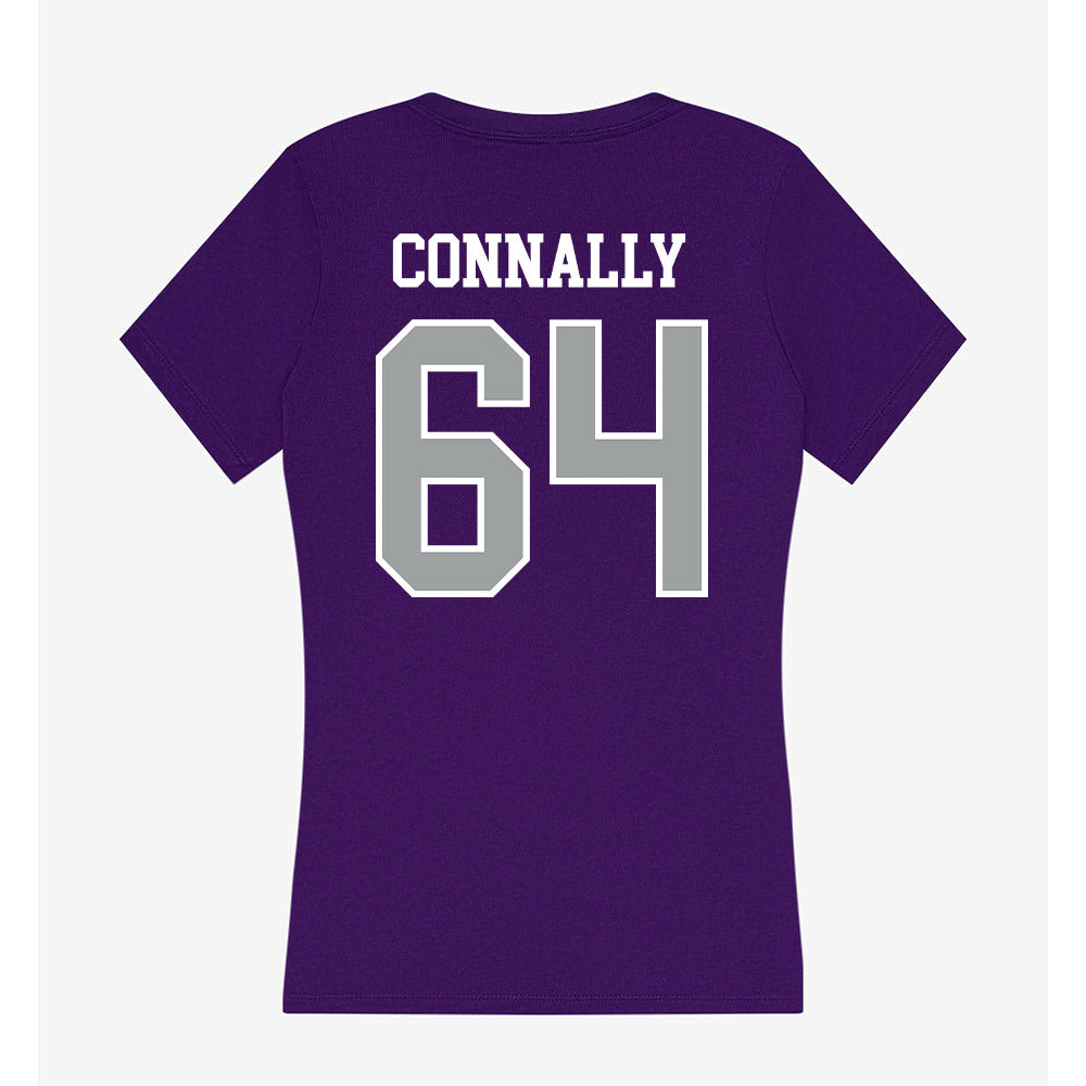 Tarleton State - NCAA Football : Rikter Connally - Women's V-Neck T-Shirt-1
