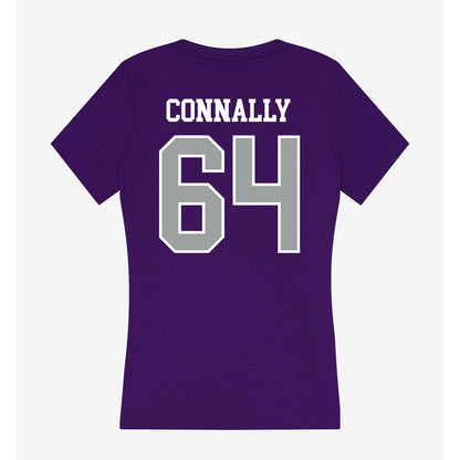 Tarleton State - NCAA Football : Rikter Connally - Women's V-Neck T-Shirt-1