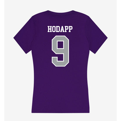 Tarleton State - NCAA Beach Volleyball : Lexie Hodapp - Women's V-Neck T-Shirt-1