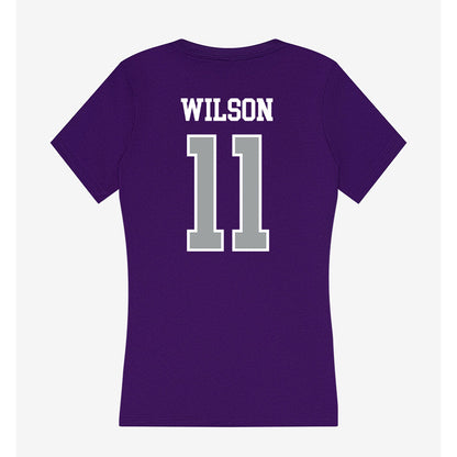 Tarleton State - NCAA Softball : Mikayla Wilson - Women's V-Neck T-Shirt-1