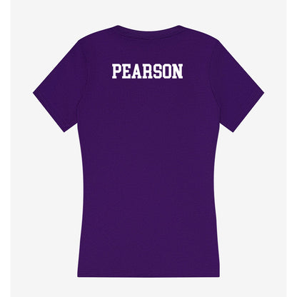 Tarleton State - NCAA Women's Track & Field : Kaylah Pearson - Women's V-Neck T-Shirt-1