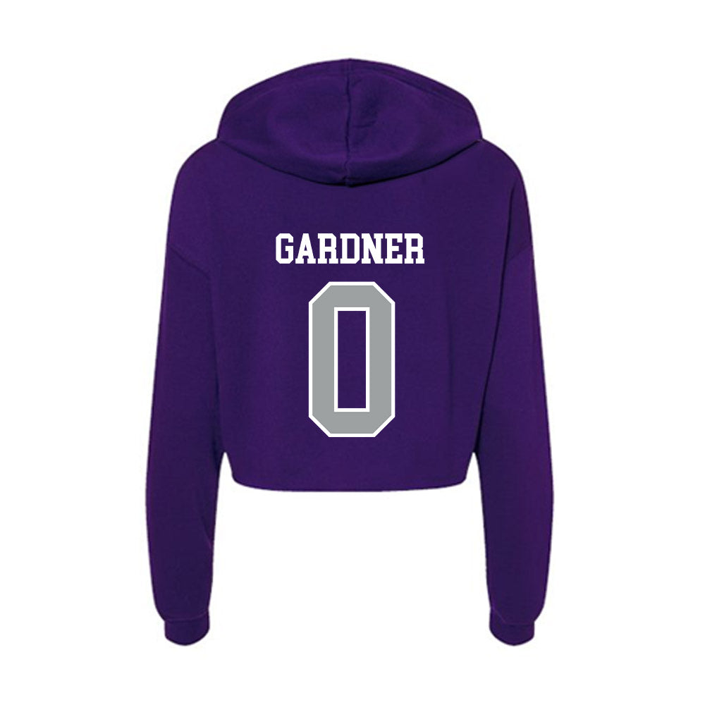 Tarleton State - NCAA Women's Soccer : Jaelyn Gardner - Women's Crop Fleece Hoodie-1