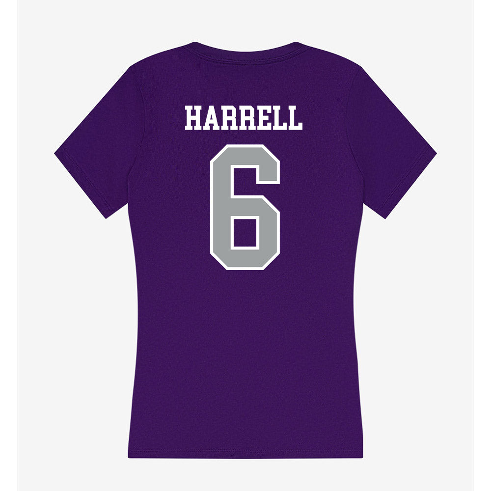 Tarleton State - NCAA Football : Ajai Harrell - Women's V-Neck T-Shirt-1