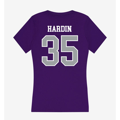 Tarleton State - NCAA Baseball : Andrew Hardin - Women's V-Neck T-Shirt-1