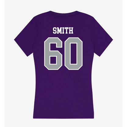 Tarleton State - NCAA Football : Hunter Smith - Women's V-Neck T-Shirt-1