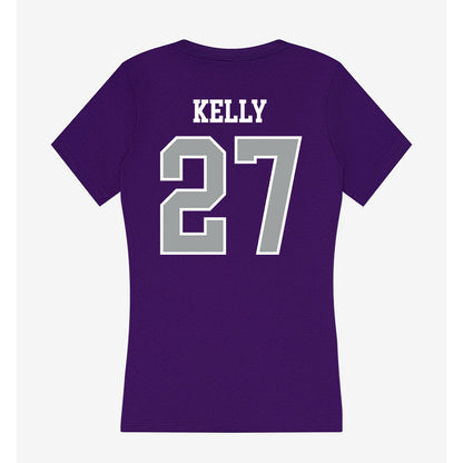 Tarleton State - NCAA Football : Kenyan Kelly - Women's V-Neck T-Shirt-1