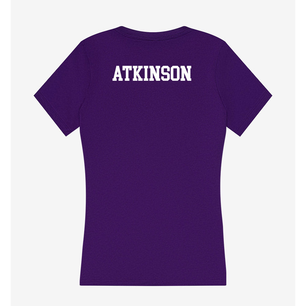 Tarleton State - NCAA Cheerleading : Ellie Atkinson - Women's V-Neck T-Shirt-1