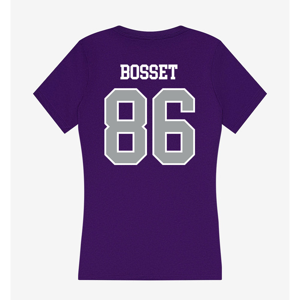 Tarleton State - NCAA Football : Matthew Bosset - Women's V-Neck T-Shirt-1
