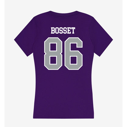 Tarleton State - NCAA Football : Matthew Bosset - Women's V-Neck T-Shirt-1