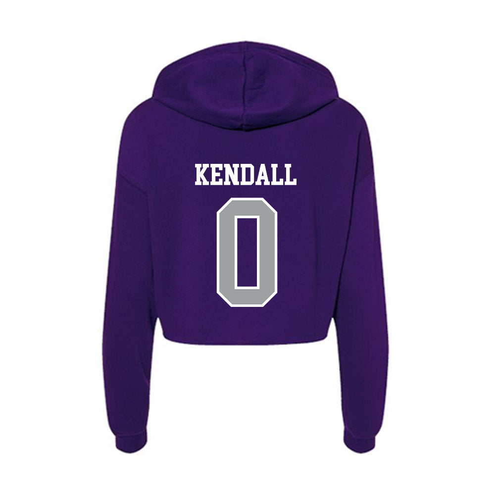Tarleton State - NCAA Women's Soccer : Mikayla Kendall - Women's Crop Fleece Hoodie-1