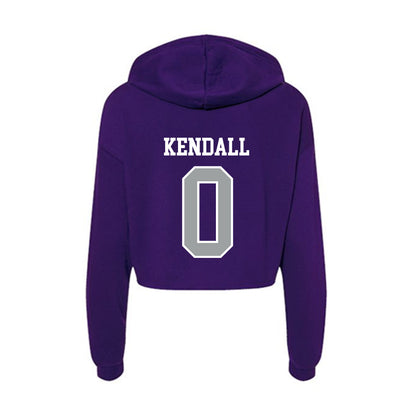 Tarleton State - NCAA Women's Soccer : Mikayla Kendall - Women's Crop Fleece Hoodie-1
