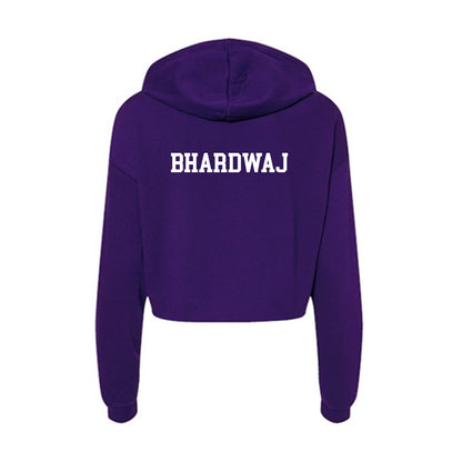 Tarleton State - NCAA Women's Track & Field : Aishwarya bhardwaj - Women's Crop Fleece Hoodie-1