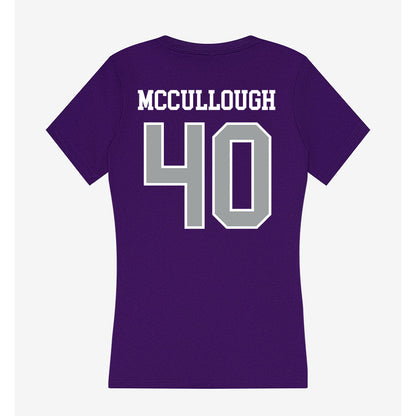 Tarleton State - NCAA Baseball : Matthew McCullough - Women's V-Neck T-Shirt-1