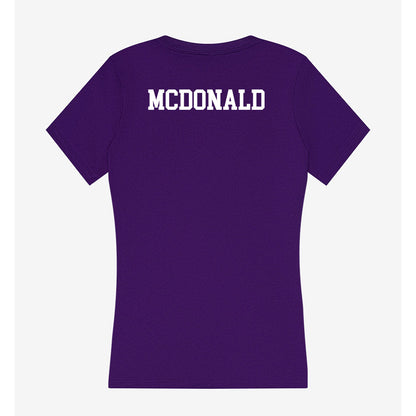 Tarleton State - NCAA Cheerleading : Mia McDonald - Women's V-Neck T-Shirt-1