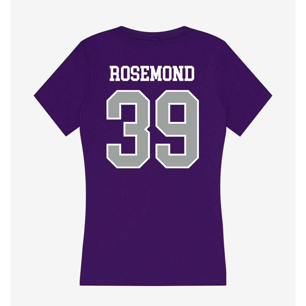 Tarleton State - NCAA Football : Deangelo Rosemond - Women's V-Neck T-Shirt-1
