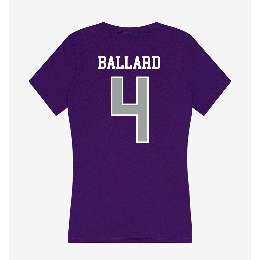 Tarleton State - NCAA Women's Soccer : Zoe Ballard - Women's V-Neck T-Shirt-1