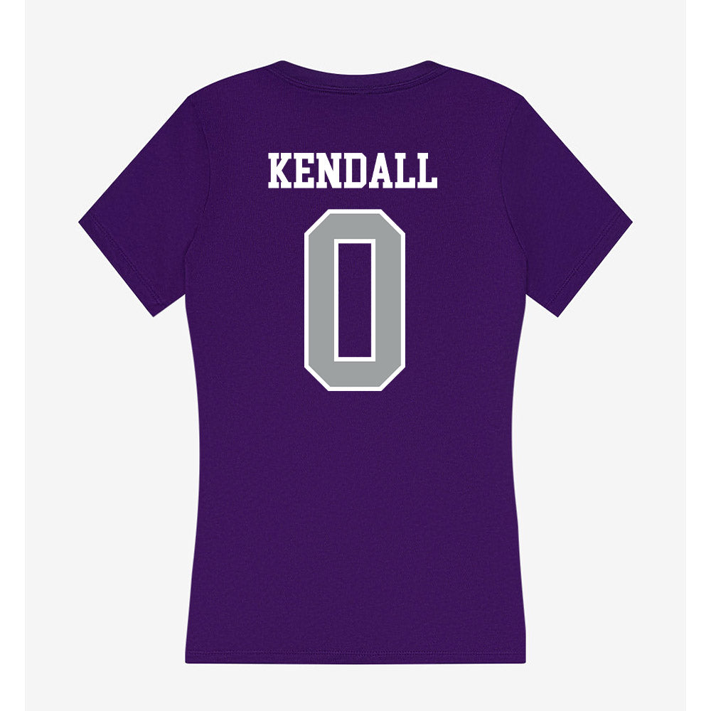 Tarleton State - NCAA Women's Soccer : Mikayla Kendall - Women's V-Neck T-Shirt-1