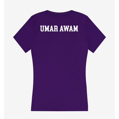 Tarleton State - NCAA Women's Track & Field : Sakina Umar Awam - Women's V-Neck T-Shirt-1