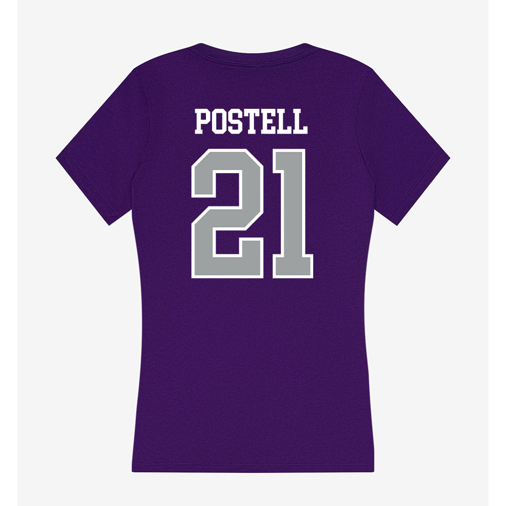 Tarleton State - NCAA Football : Jeremiah Postell - Women's V-Neck T-Shirt-1
