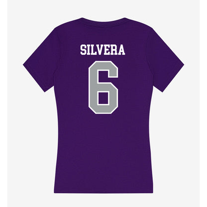 Tarleton State - NCAA Men's Basketball : Marty Silvera - Women's V-Neck T-Shirt-1