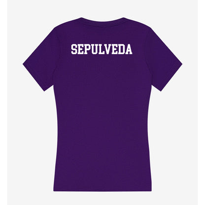 Tarleton State - NCAA Men's Golf : Cristobal Sepulveda - Women's V-Neck T-Shirt-1
