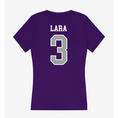 Tarleton State - NCAA Women's Volleyball : LaNeah Lara - Women's V-Neck T-Shirt-1