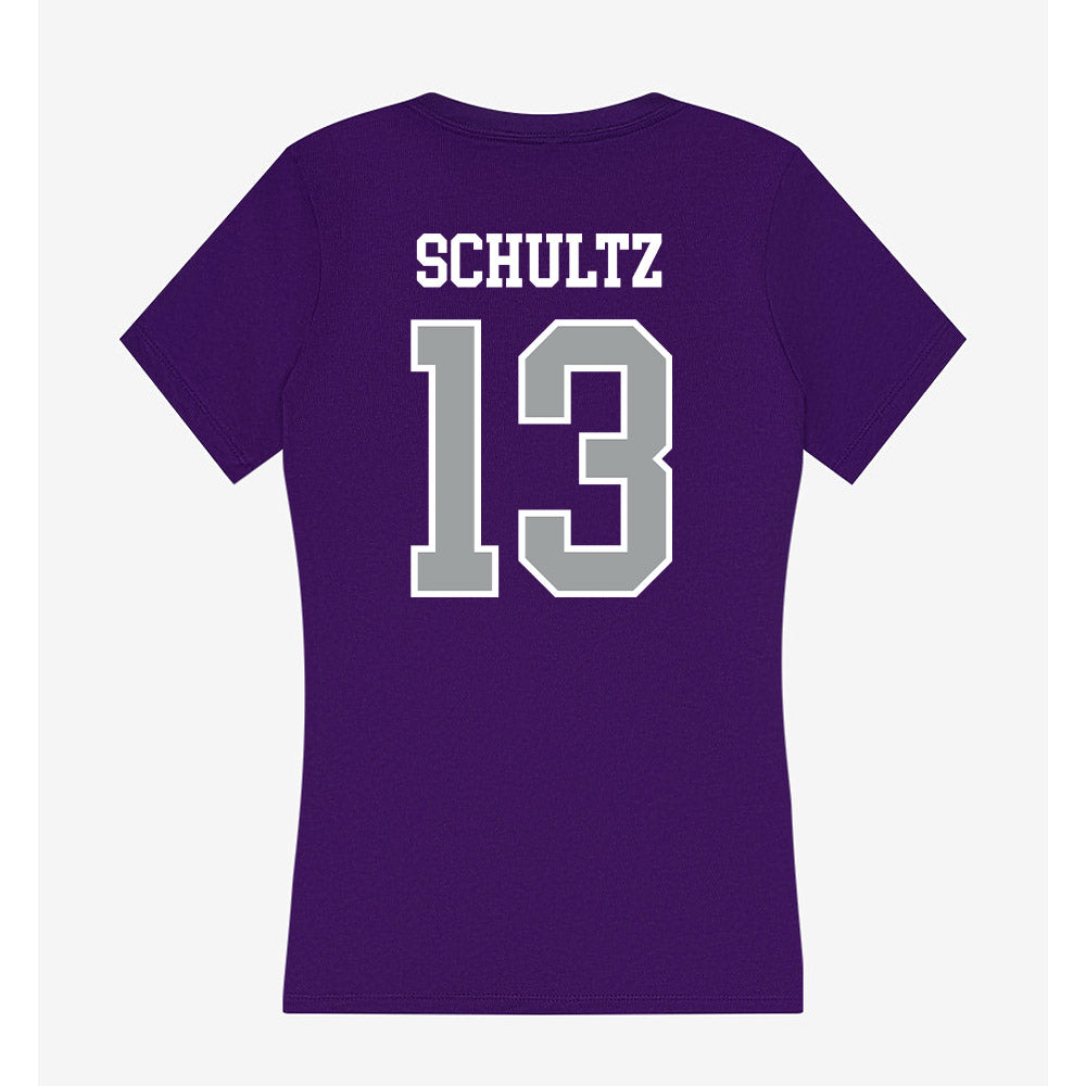 Tarleton State - NCAA Softball : Shelby Schultz - Women's V-Neck T-Shirt-1