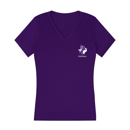 Tarleton State - NCAA Football : Trevon West - Women's V-Neck T-Shirt-0