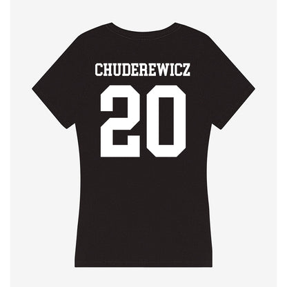 UNC Wilmington - NCAA Women's Soccer : Ava Chuderewicz - Women's V-Neck T-Shirt-1