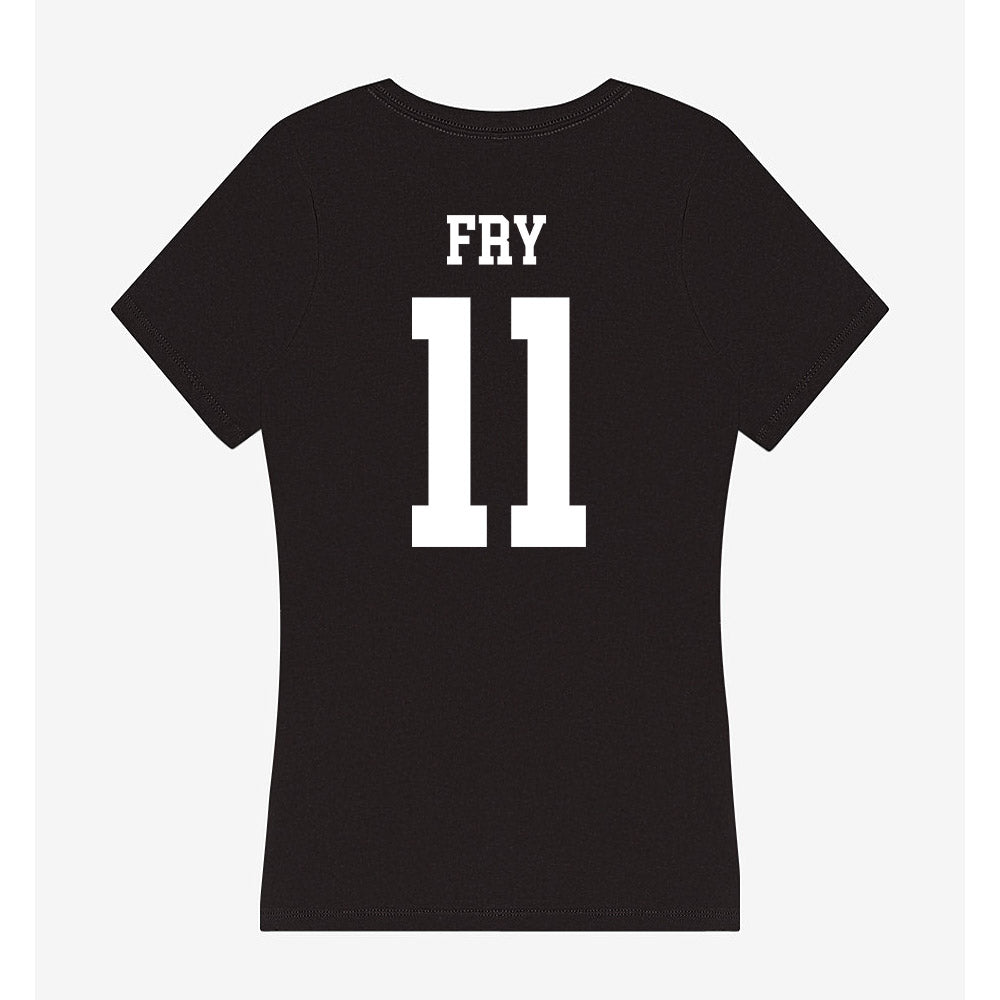UNC Wilmington - NCAA Women's Soccer : Rachel Fry - Women's V-Neck T-Shirt-1