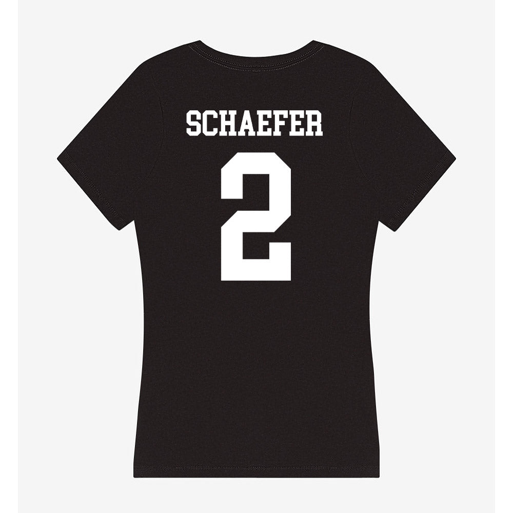 UNC Wilmington - NCAA Baseball : Dylan Schaefer - Women's V-Neck T-Shirt-1