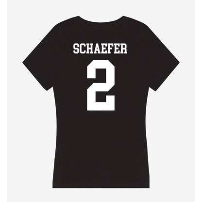 UNC Wilmington - NCAA Baseball : Dylan Schaefer - Women's V-Neck T-Shirt-1