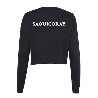 Elon - NCAA Men's Golf : Martin Saquicoray - Women's Cropped Crew Fleece-1