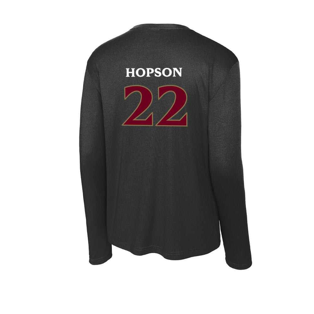 Elon - NCAA Women's Lacrosse : Cierra Hopson - Activewear Long Sleeve T-Shirt-1