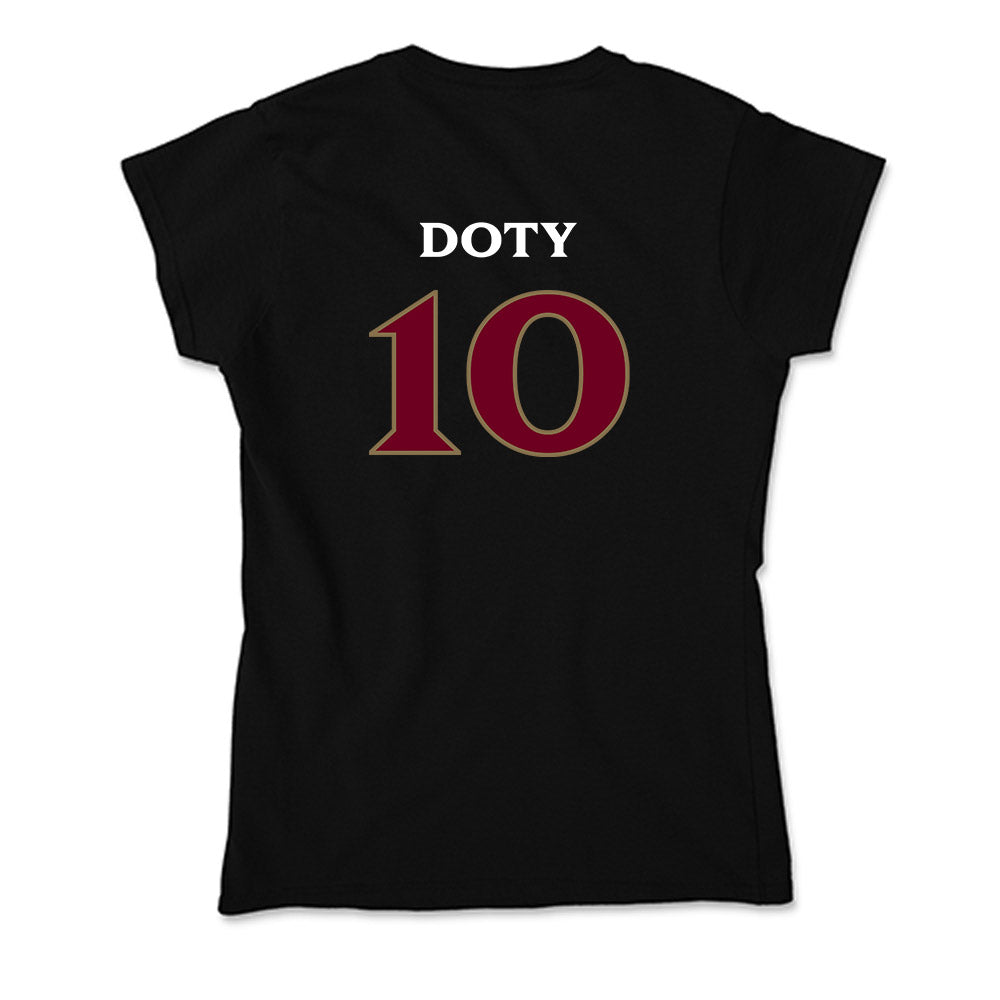 Elon - NCAA Women's Basketball : Kamryn Doty - Soft Style Women’s T-Shirt-1