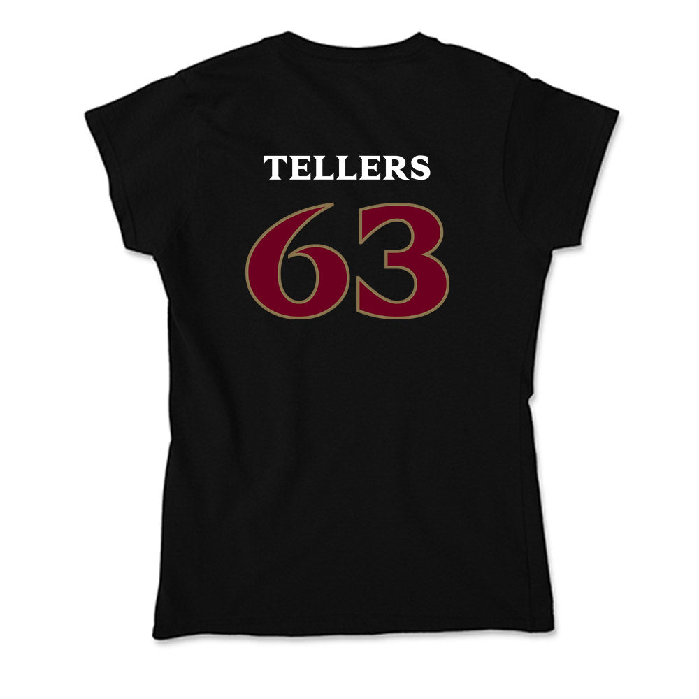 Elon - NCAA Football : Will Tellers - Soft Style Women’s T-Shirt-1