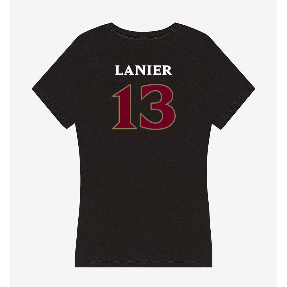 Elon - NCAA Women's Volleyball : Cameron Lanier - Women's V-Neck T-Shirt-1