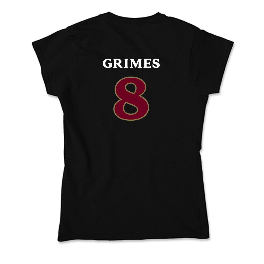 Elon - NCAA Women's Soccer : Charlise Grimes - Soft Style Women’s T-Shirt-1