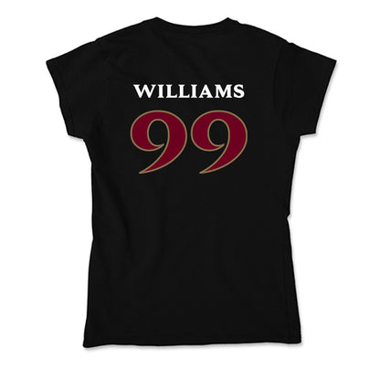Elon - NCAA Football : Geren Williams - Soft Style Women’s T-Shirt-1