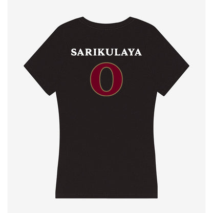 Elon - NCAA Women's Tennis : Helen Sarikulaya - Women's V-Neck T-Shirt-1