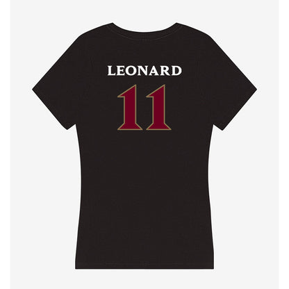 Elon - NCAA Softball : Kyra Leonard - Women's V-Neck T-Shirt-1