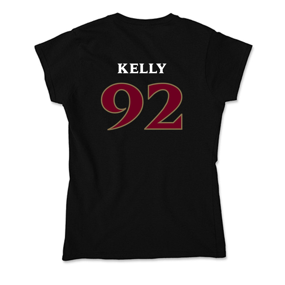Elon - NCAA Football : Nhycer Kelly - Soft Style Women’s T-Shirt-1