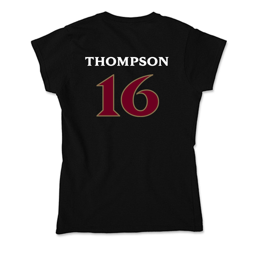 Elon - NCAA Men's Soccer : Diego Thompson - Soft Style Women’s T-Shirt-1