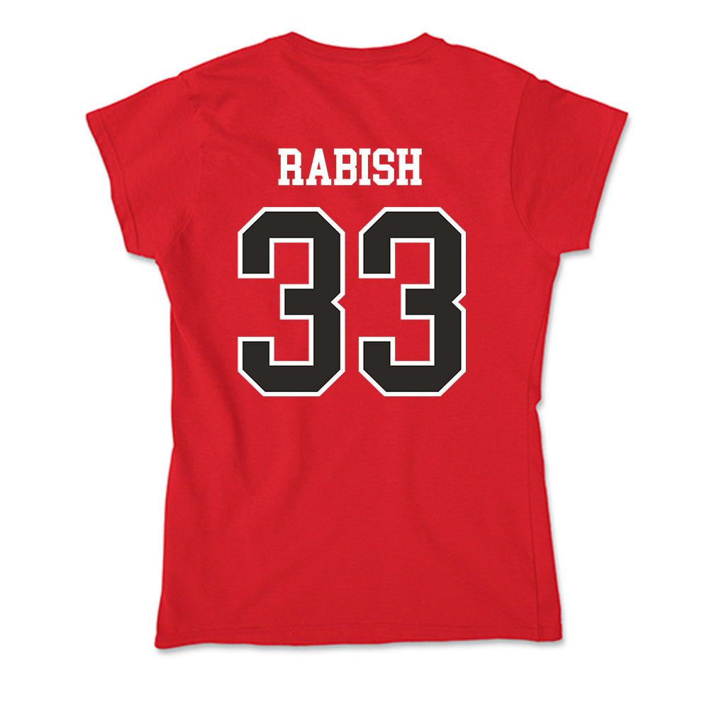 St. Francis - NCAA Men's Basketball : Brandon Rabish - Soft Style Women’s T-Shirt-1