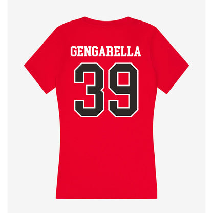 St. Francis - NCAA Football : Anthony Gengarella - Women's V-Neck T-Shirt-1