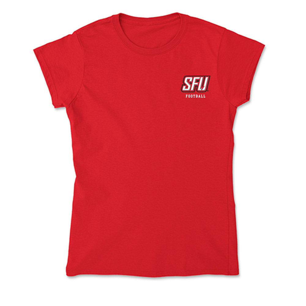 St. Francis - NCAA Football : Anthony Gengarella - Soft Style Women’s T-Shirt-0