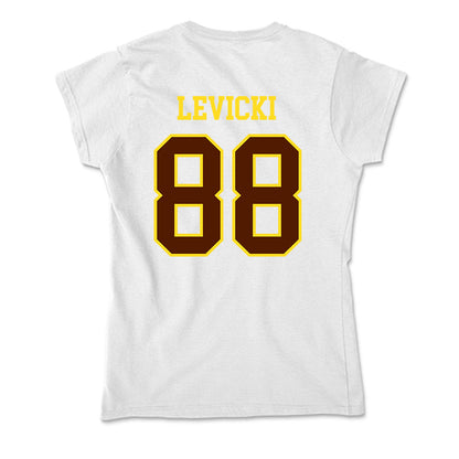 Western Michigan - NCAA Football : Nate Levicki - Soft Style Women’s T-Shirt-1