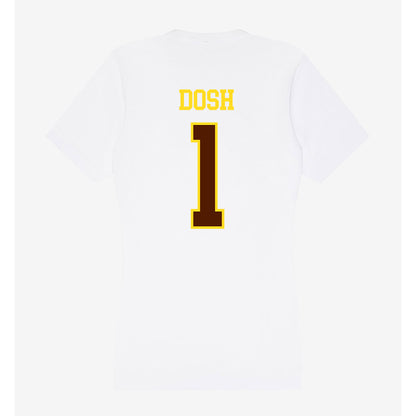 Western Michigan - NCAA Football : Jaxson Dosh - Women's V-Neck T-Shirt-1