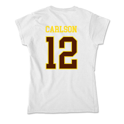 Western Michigan - NCAA Women's Basketball : Alli Carlson - Soft Style Women’s T-Shirt-1